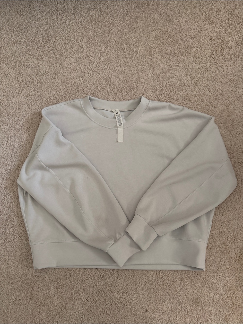 White Lululemon Crewneck